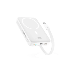 Baseus Magnetic Mini 30W Wireless Fast Charge Power Bank with Built-in Cable - 10000mAh