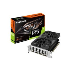 GIGABYTE GV-N3050WF2OCV2-6GD GeForce RTX 3050 WINDFORCE OC V2 6GB GDDR6 Graphics Card