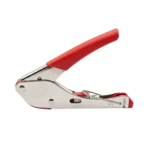 Jainson Coaxial Compression Crimping Tool Ergonomic Handle Red for Industrial Use, JCC A