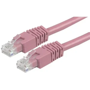 PRO SIGNAL PATCH CORD, RJ45 PLUG, CAT6, 0.2M, PINK, PS11312