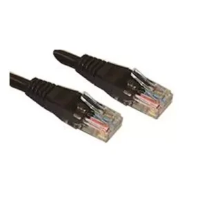 PRO SIGNAL Patch Cord, Rj45 Plug, Cat6, 0.2M, BlACk, PS11310