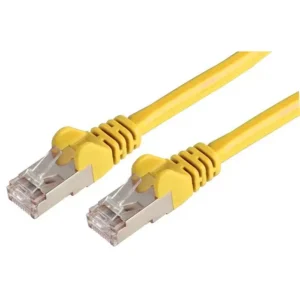 PRO SIGNAL PATCH CORD, RJ45 PLUG, CAT6A, 1M, YELLOW, PSG90810