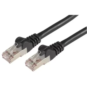 PRO SIGNAL PATCH CORD, RJ45 PLUG, CAT6A, 1M, BLACK, PSG90792