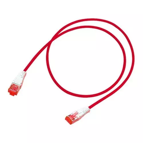 R&M R196111 Cat 6 Patch Cable Red 2 Mtr