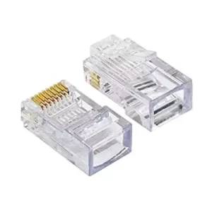 D-LINK RJ45 Connector Transparent Plastic Plugs (Pack of 100 pcs)