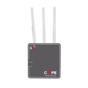 COFE CF-803 300 Mbps 4G & 5G Sim Support Wi-Fi Router with Micro SIM Card Slot and 3 Antenna (White))