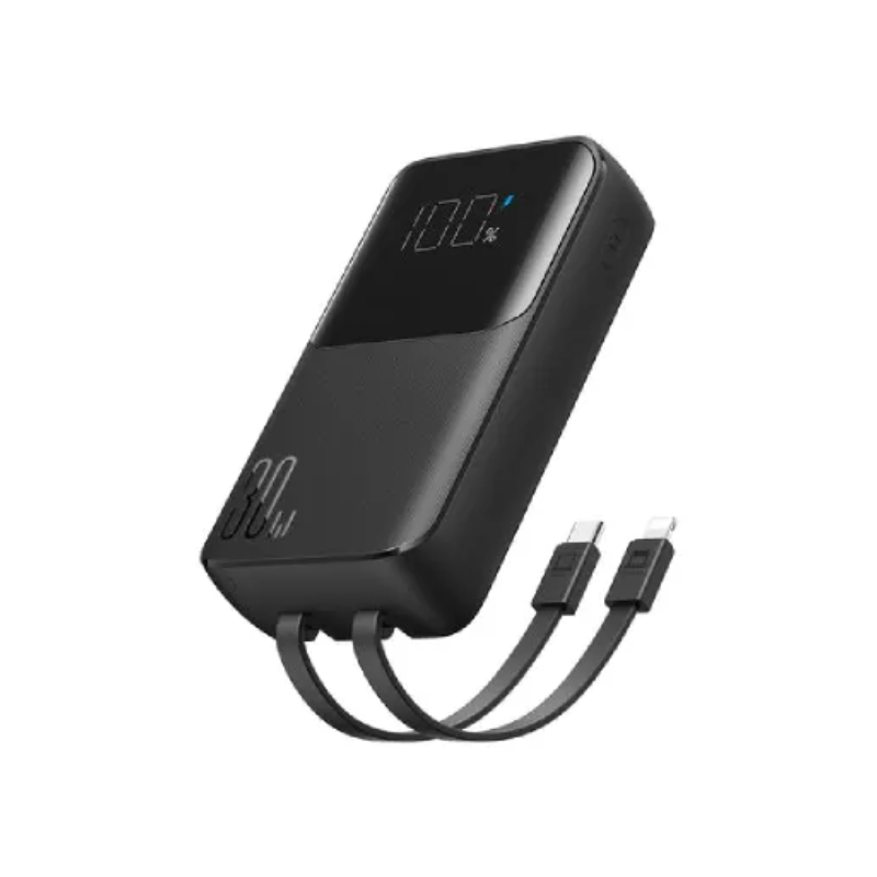 Joyroom JR-PBC06 30W Dual Cable Mini Power Bank - 10000mAh - Image 3