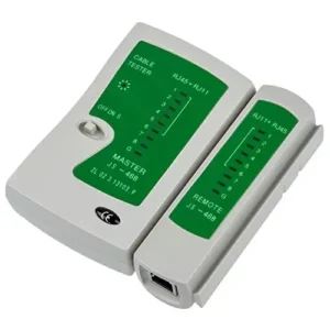 FEDUS RJ45 and RJ11 Network LAN Cable Tester with LED Indicators for Internet Broadband Connection Test